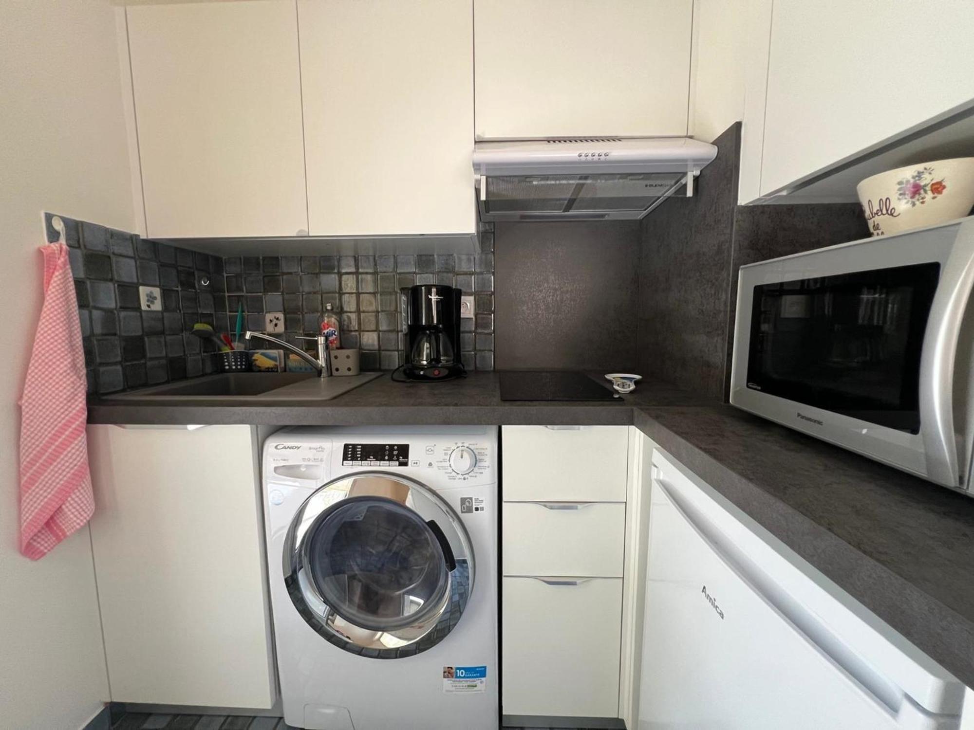 Appartement T2, Vue Mer, Proche Plage Et Commerces, Parking Inclus - Fr-1-474-6 Arcachon Exterior foto